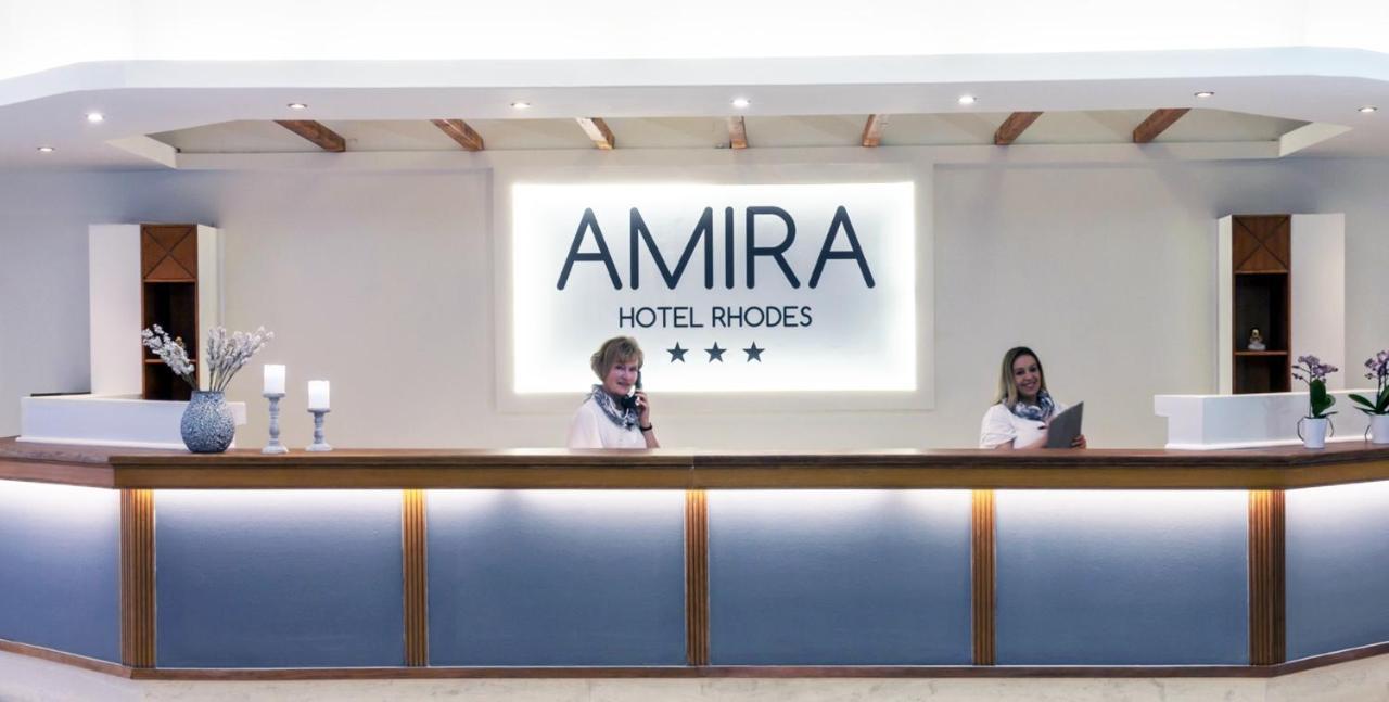 Amira Hotel Rhodes Asgourou ภายนอก รูปภาพ